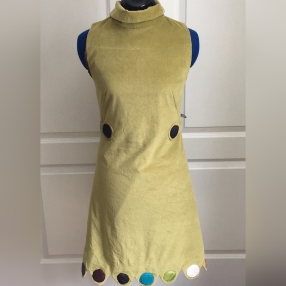 Spanish Microfiber Mod Dress